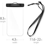 Univerzálne vodeodolné púzdro pre smartfóny Spigen Velo A600, transparentné