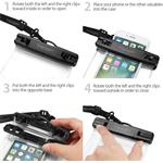 Univerzálne vodeodolné púzdro pre smartfóny Spigen Velo A600, transparentné