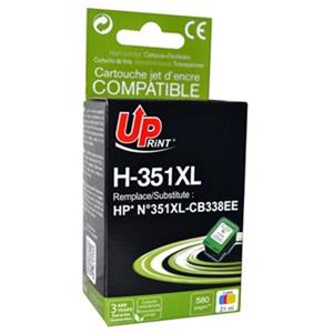 UPrint kompatibil. ink s CB338EE, HP 351XL, color, 21ml, H-351XL-CL, pre HP Officejet J5780, J5785
