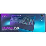 uRage Exodus 900 Blue, mechanická gamingová klávesnica, čierna