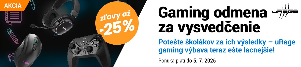 uRage odmena za vysvedčenie