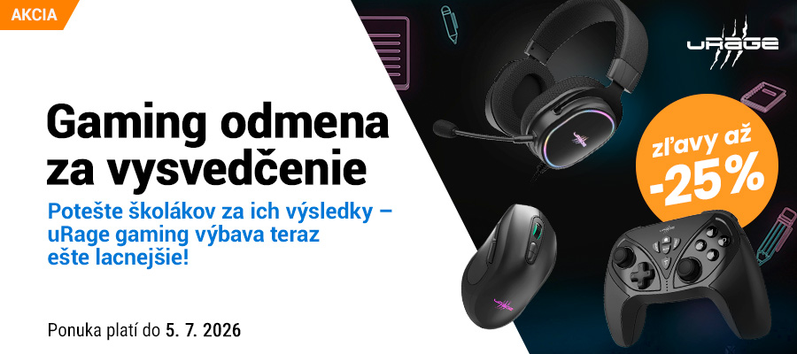 uRage odmena za vysvedčenie