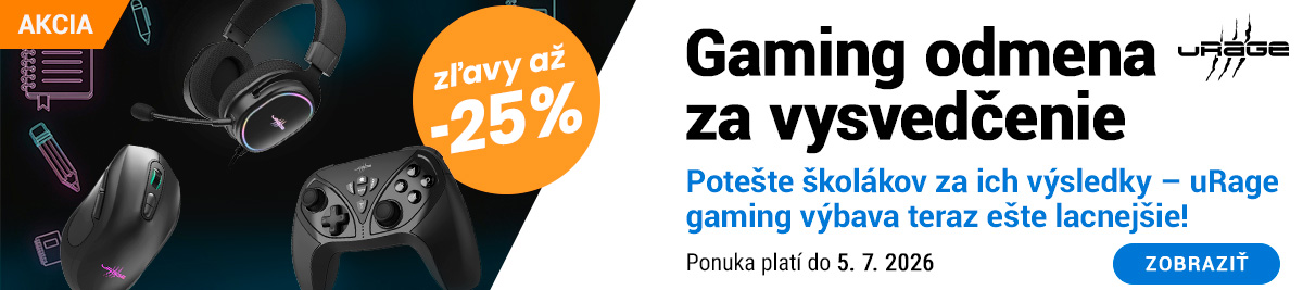 uRage odmena za vysvedčenie