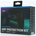 uRage set príslušenstva 6v1 pre ovládač PlayStation 5, čierny