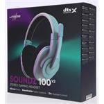 uRage SoundZ 100 V2, gamingový headset, biely