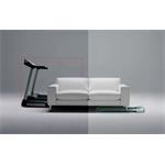 Urevo FoldiMix 5L Pro, elektrický bežecký pás, strieborný