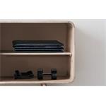 Urevo podložka pod fitness zariadenia, 160 cm x 65 cm, čierna