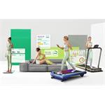 Urevo Spacewalk E4APP, elektrický bežecký pás, čierny