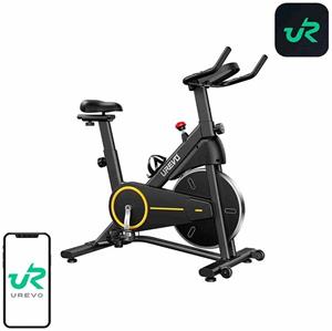 Urevo T1, stacionárny bicykel, čierno-žltý