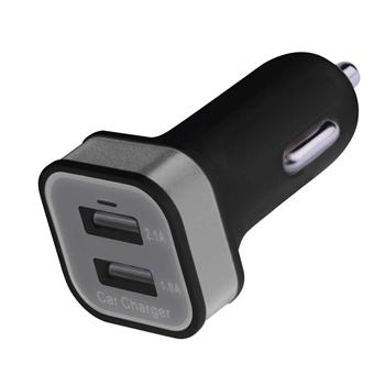 USB adaptér do auta 2.1A, 2xUSB