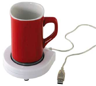 USB ohrievač pre udržiavanie teploty kávy/čaje na 50-60 C