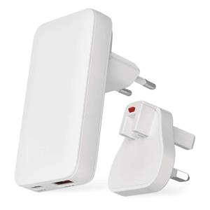 USB sieťový adaptér GaN PD 65W, AC + kábel