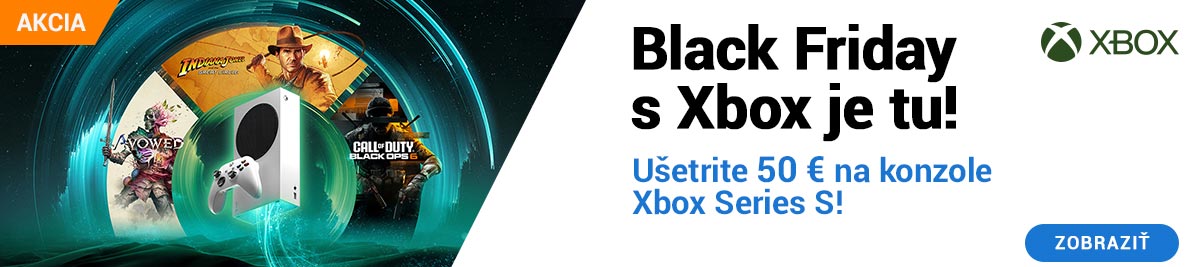 Ušetrite 50€ na konzole Xbox Series S