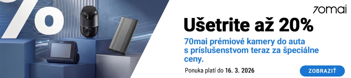 Ušetrite až do 20% na 70MAI