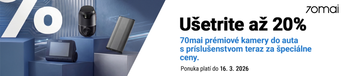 Ušetrite až do 20% na 70MAI