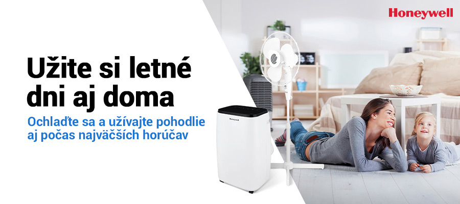 Užívajte si pohodlie aj počas najväčších horúčav s Honeywell