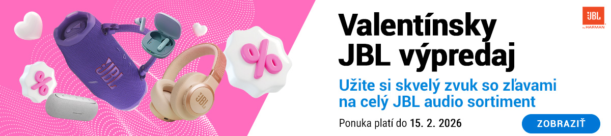 Valentínky výpredaj s JBL