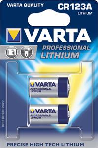 Varta CR123A Lithium Photo 3V 2x