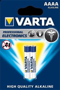 Varta Electronic AAAA 2x 1.5V alkalické batérie 
