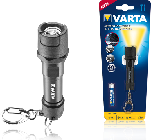 Varta Indestructible LED Key Chain 1AAA