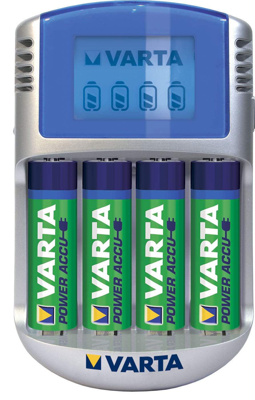 Varta LCD Charger +4xAA 2500mAh