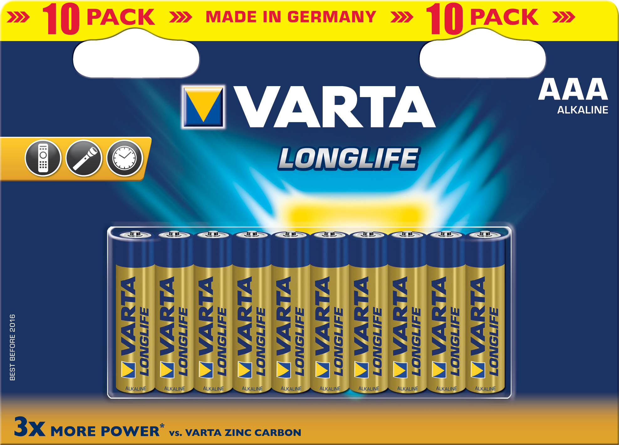 Varta LongLife AAA 10x