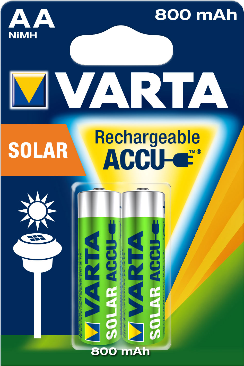 Varta LongLife Accu AA 2x 800mAh