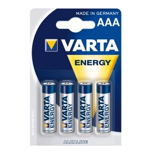 Varta LongLife, alkalická batéria LR03 (AAA) 4 ks, blister