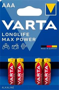 Varta Max Tech AAA, alkalická batéria, 4 ks