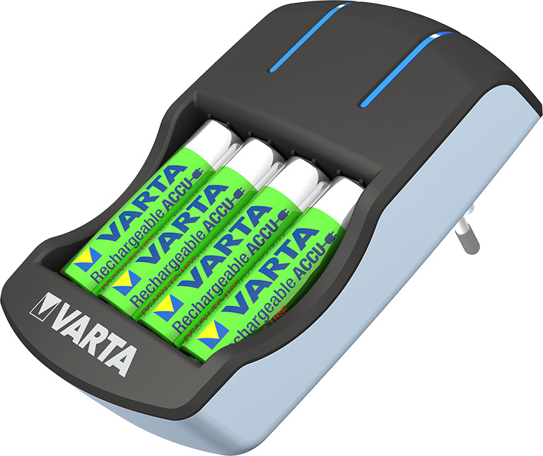 Varta Plug Charger + 4xAA 2100mAh R2U 57647-451