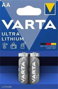 Varta Professional Lithium, litiová batéria FR6 (AA) 2ks, blister 