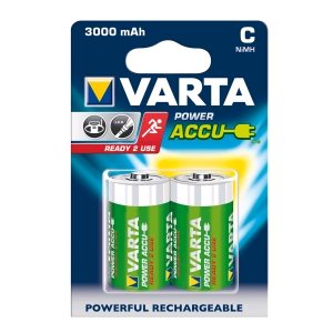 Varta R14 (typC), 3000 mAh, nabíjacie batérie, 2 ks