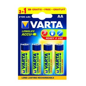 Varta R6 (AA), 2100 mAh, nabíjacie batérie, 4 ks