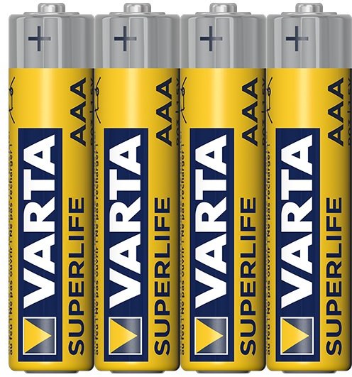 Varta SuperLife 1.5V AAA 4x (vo fólií)