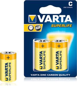 Varta SuperLife, batéria LR14 (C) 2 ks, blister