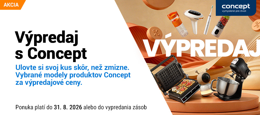 Veľký letný výpredaj s Concept