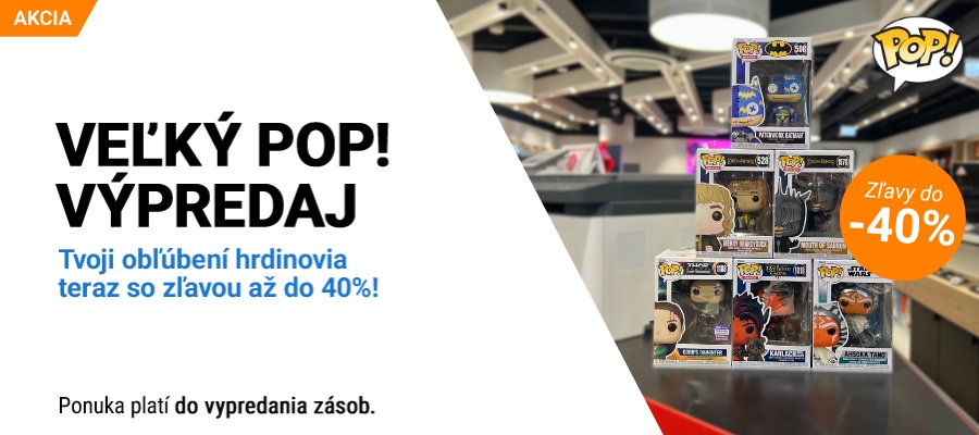 VEĽKÝ VÝPREDAJ POP! FIGÚROK