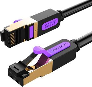Vention patch kábel RJ45, cat.7, S-FTP, 3,0m, čierny