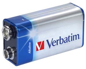 Verbatim alkalická batéria 9V, 1ks