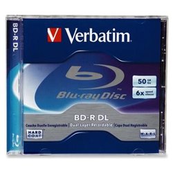 Verbatim BD-R DL 6x/50GB/Jewel, Scratchguard Plus