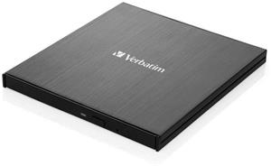 Verbatim Blu-ray Ultra HD 4K Slimline externá napalovačka, čierna
