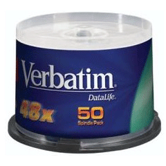 Verbatim CD-R 50 pack 52x/700MB/Extra Protection