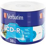 Verbatim CD-R 50 pack 52x/700MB, printable wrap