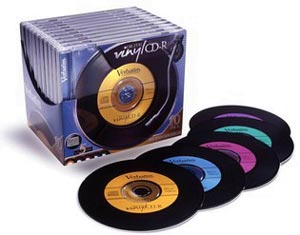 Verbatim CD-R 52x/700MB/Slim/AZO Data Vinyl
