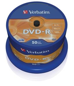Verbatim DVD-R 50 pack 16x/4.7GB