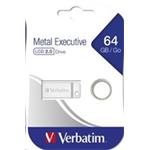 Verbatim Metal Executive 64GB, sivý