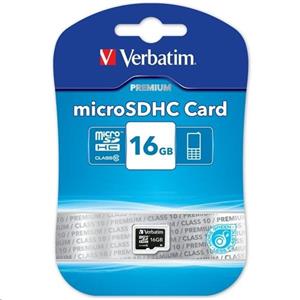 Verbatim Premium microSDHC 16GB, U1