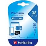 Verbatim Premium microSDHC 32GB, U1