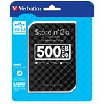 Verbatim Store 'n' Go GEN 2, 500 GB, čierny