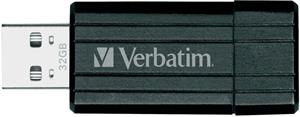 Verbatim Store 'n' Go PinStripe 32GB, čierny